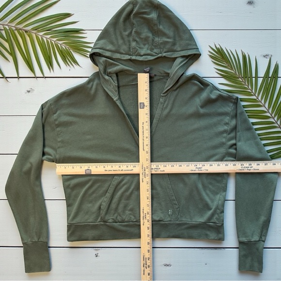 Sweaty Betty Green Hooded Pullover Sweatshirt | Size M - Picture 8 of 15